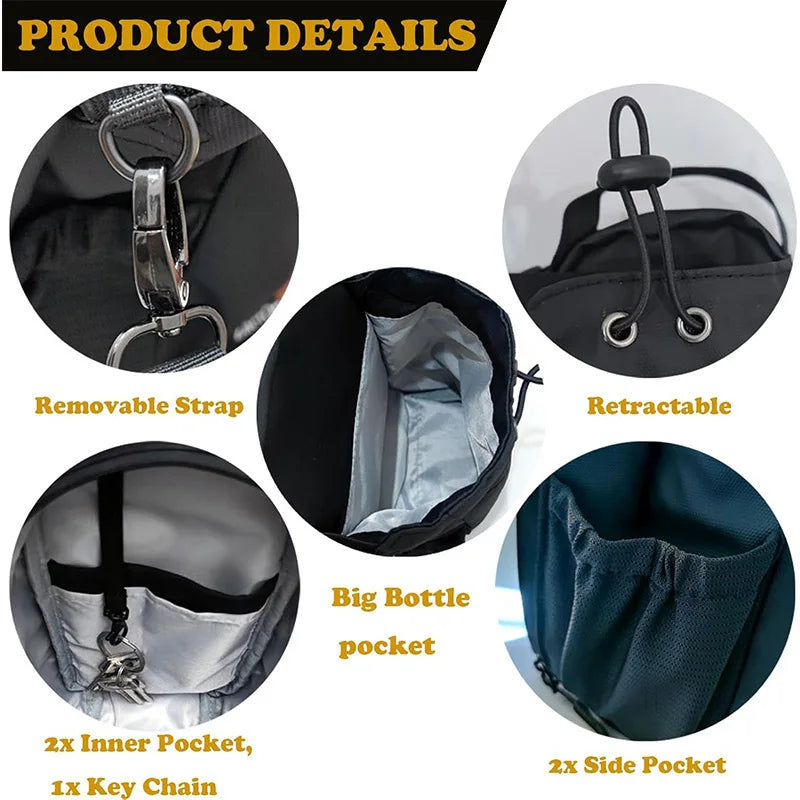 Bolsa de Deporte Magnética Metis (Con Soporte para Móvil y Botella)
