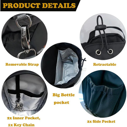 Bolsa de Deporte Magnética Metis (Con Soporte para Móvil y Botella)